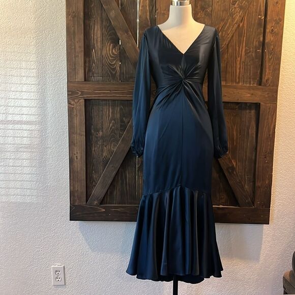 NWT Cinq à Sept Women's Velda Silk Dress - Picture 3 of 16